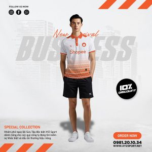 Quần Áo Ngân Hàng Shopee Thiết Kế Màu Cam