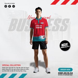 Mẫu Áo Công Ty Kienlongbank Thiết Kế Màu Đỏ