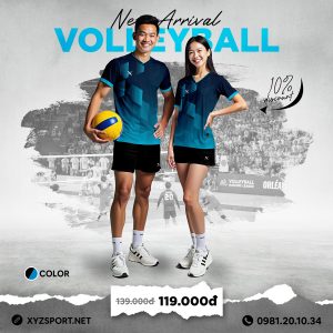 Quần Áo Bóng Chuyền Thiết Kế Mã BCX-104 Màu Tím Than
