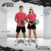 Bộ Đồ Thể Thao Pickleball Mã PKX-18 Màu Đỏ Năng Động