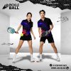 Áo Thể Thao Pickleball Màu Đen Kết Hợp Xanh – Tím – Đỏ Mã PKX-57