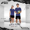 Bộ Quần Áo Thể Thao Pickleball Mã PKX-63 Màu Tím Than Nổi Bật