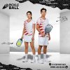 Bộ Quần Áo Thi Đấu Pickleball Màu Trắng Năng Động Cho Cặp Đôi Mã PKX-62