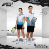 Áo Pickleball Nam Nữ PKX-29 Trắng Xanh Cam Năng động Và Thoáng Mát
