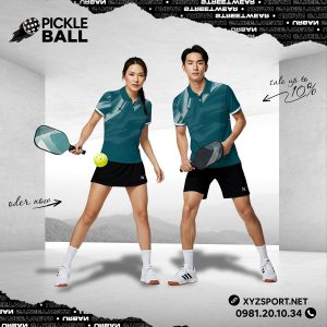 Set Đồ Pickleball PKX-40 Màu Xanh Trẻ Trung Và Năng Động