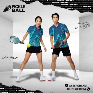 Bộ Quần Áo Pickleball PKX-27 Phối Màu Xanh Năng Động