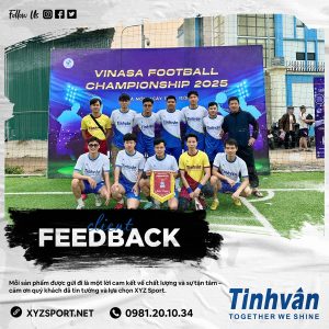 Hình Ảnh Feedback Bộ Đồng Phục Bóng Đá Màu Trắng Phối Xanh Bích