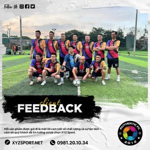 Feedback Bộ Đồ Bóng Đá Màu Đỏ Tím Năng Động