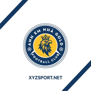 Mẫu Logo Thiết Kế Anh Em Nhà Gold FC Màu Tím Than