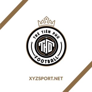 Logo Trẻ Tiền Phú Football Phiên Bản Màu Nâu Đồng Đẳng Cấp