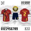 Áo Đấu Golden Boys FC Màu Đỏ Đô Cao Cấp