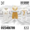 Áo Đấu Thể Thao Vimac FC – Trắng Vàng Đồng Cao Cấp