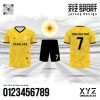 Bộ Quần Áo Thể Thao XYZ Sport - Vàng Tươi Năng Động