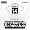 Font Số Đẹp XYZFONT-07 Độc Đáo,Trẻ Trung