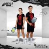 Áo Pickleball Thiết Kế Giới Hạn Mã PKX-51 - Đen Đỏ Năng Động