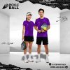 Áo Pickleball Phong Cách Thời Trang Unisex Tím Neon PKX-17