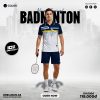 Áo Cầu Lông Nam XYZ Sport Mã CLX-54 - Tím Than Năng Động