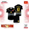 Áo Đá Bóng VIETNAM Training Màu Đen Huyền Bí