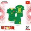 Áo Đấu Màu Xanh Két Đội Tuyển VIETNAM Training Độc Đáo