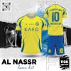 Áo Đấu Sân Nhà Al Nassr 2025 Màu Vàng Nổi Bật