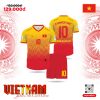 Áo Đấu Bóng Đá Việt Nam Màu Vàng Nổi Bật