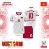 Mẫu Áo Đấu Đội Tuyển Việt Nam Màu Trắng – Phiên Bản Training Cao Cấp 2025