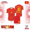 Quần Áo Thi Đấu Đội Tuyển Việt Nam 2025 - Đỏ Rực Nhiệt Huyết