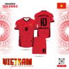 Mẫu Áo Bóng Đá Đội Tuyển Việt Nam Màu Đỏ - Mẫu 2025 Chính Hãng
