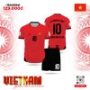 Bộ Quần Áo Đấu Đội Tuyển Việt Nam Màu Đỏ Nhiệt Huyết