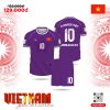 Mẫu Áo Đấu Màu Tím Vietnam Training – Phong Cách Hiện Đại