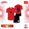 Bộ Quần Áo Thể Thao Đội Tuyển Việt Nam Màu Đỏ - Tinh Thần Chiến Thắng