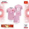 Mẫu Áo Đấu Đội Tuyển Việt Nam Màu Hồng Pastel Phiên Bản Giới Hạn