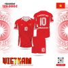 Quần Áo Thi Đấu Đội Tuyển Việt Nam Màu Đỏ - Tự Hào Dân Tộc