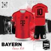 Bộ Đồ Thi đấu Bayern Munich Sân Nhà 2025 Màu Đỏ Mạnh Mẽ