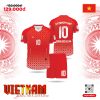 Áo Đấu Đội Tuyển Việt Nam Sân Nhà 2025 Màu Đỏ Truyền Thống