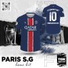 Áo Đấu PSG Sân Nhà Tím Than - Mẫu Home Kit 2025