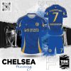 Áo Training Chelsea Xanh Bích Phối Vàng Đồng – Thiết Kế Thể Thao Cá Tính
