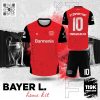 Bộ Quần Áo Thể Thao Bayer L. Home Kit Màu Đỏ