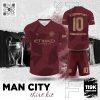 Bộ Đồ Áo Đấu Man City Third Kit 2025 - Màu Đỏ Đô Sang Trọng