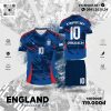 England Training Kit Màu Tím Than Năng Động