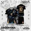 Mẫu Argentina Training Kit Màu Đen - Sang Trọng Và Đẳng Cấp