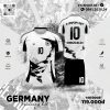 Áo Đấu Germany Training Kit Màu Trắng – Bộ Đồ Tập Luyện Cao Cấp Đậm Chất Đức