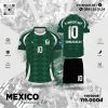 Bộ Quần Áo Tập Luyện Mexico Xanh Ve Chai – Thiết Kế Thể Thao Đẳng Cấp Từ XYZSPORT