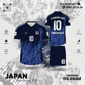 Japan Training Kit Màu Tím Than Mạnh Mẽ, Bùng Nổ Cảm Hứng Đấu Trường
