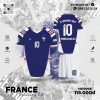 France Training Kit – Bộ Đồ Tập Luyện Bóng Đá Màu Tím