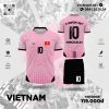 Quần Áo Đội Tuyển Vietnam Training  Màu Hồng Nổi Bật
