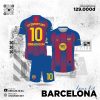 Áo Bóng Đá Barcelona Sân Nhà Màu Xanh Bích 25/26