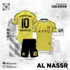 Mẫu Áo Đấu Al Nassr Home Kit 25-26 Màu Vàng