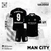Bộ Quần Áo Bóng Đá Man City Away Kit 25/26 - Màu Đen