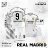 Quần Áo Real Madrid Sân Nhà 2025/2026 Màu Trắng Phối Họa Tiết Nổi Bật